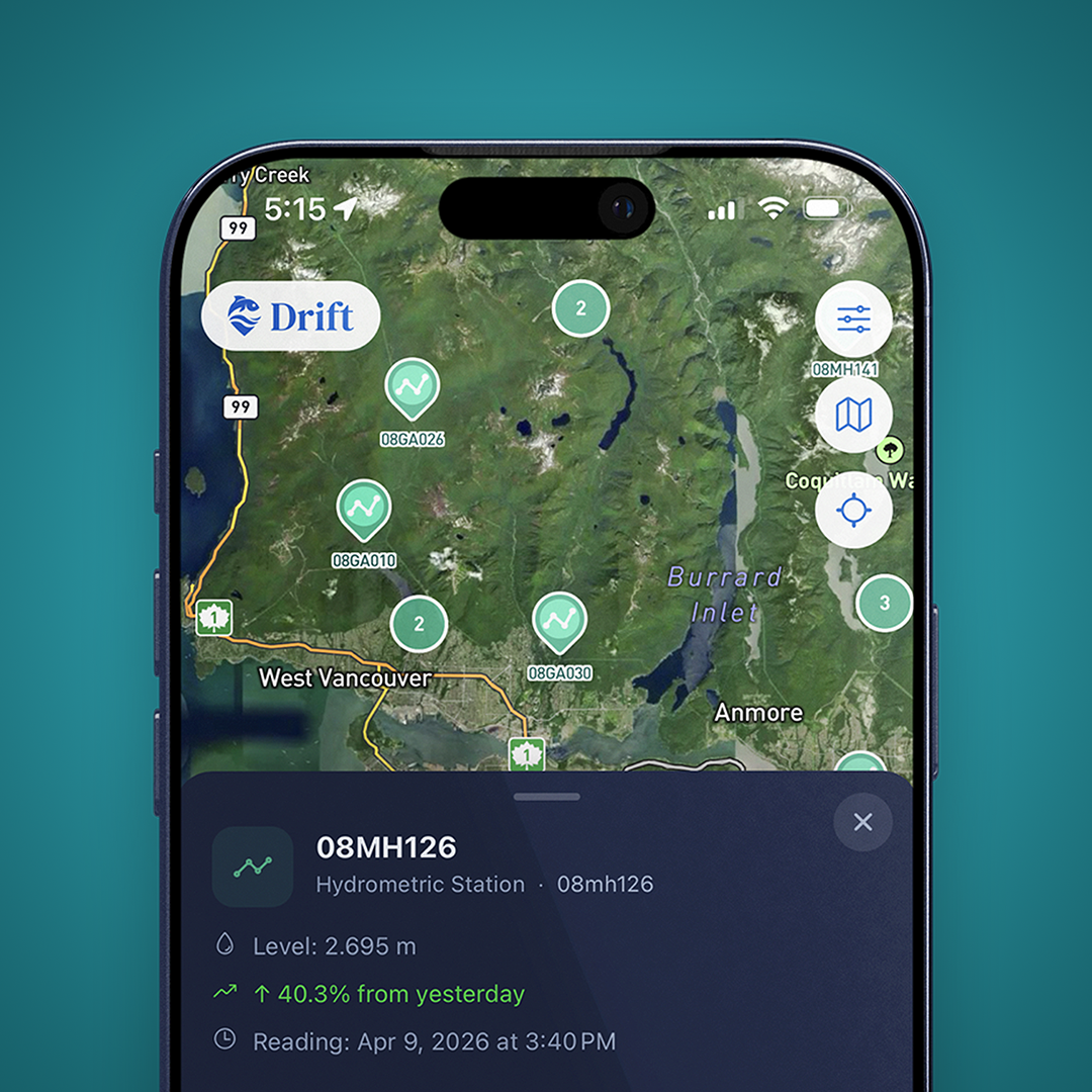 Drift mobile app preview