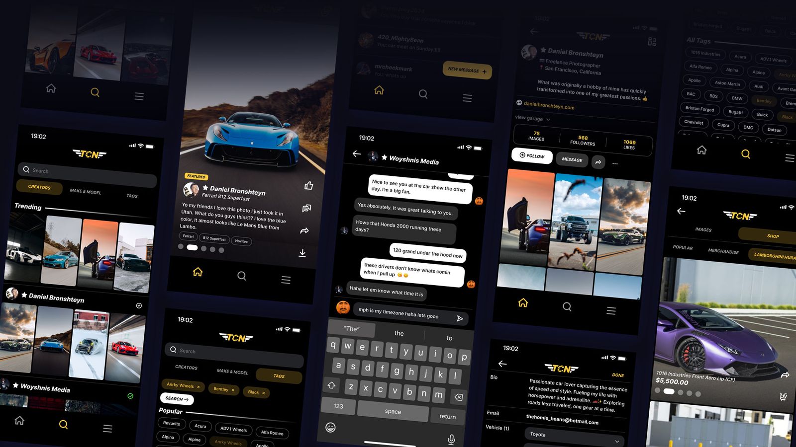 The Car Network app preview