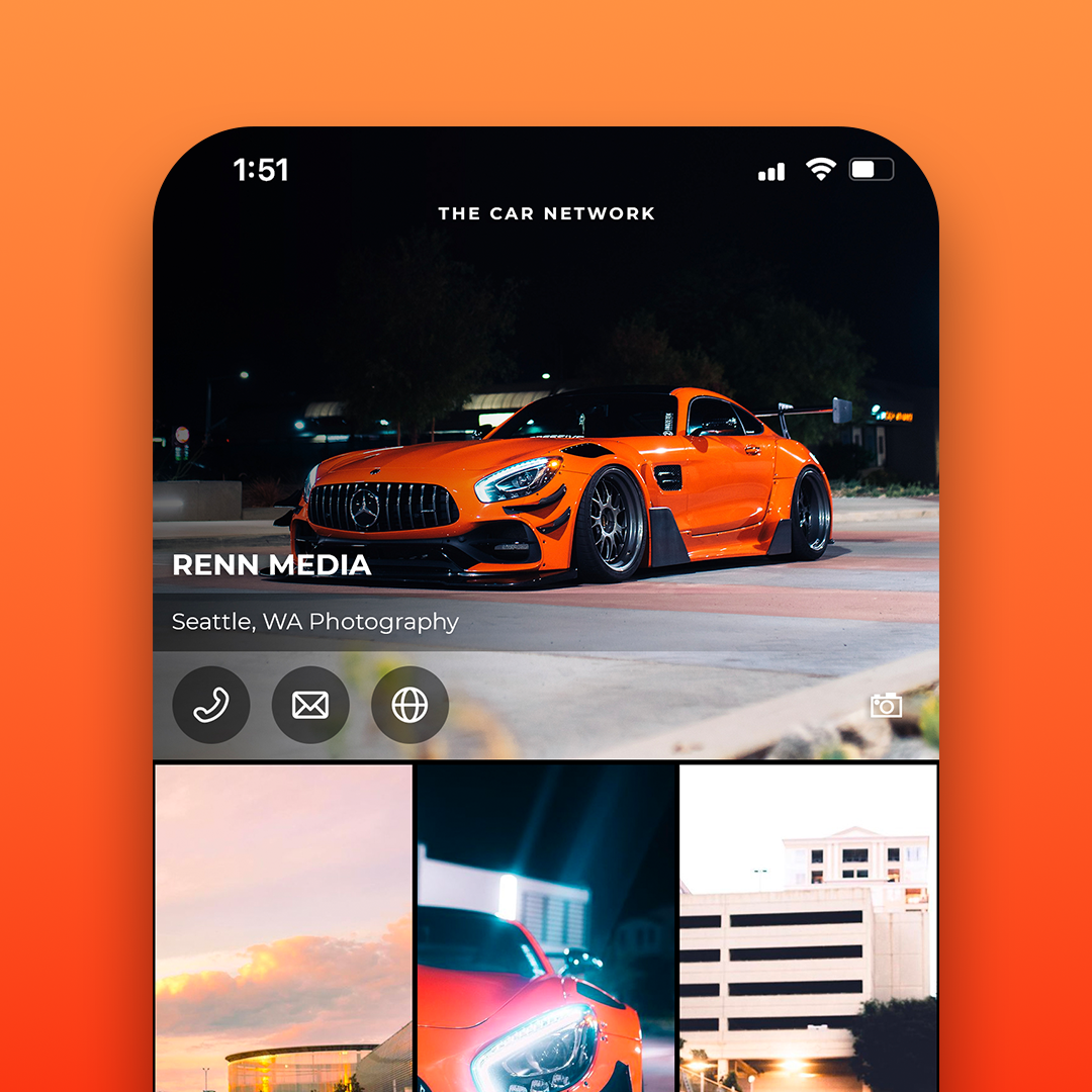 The Car Network app preview